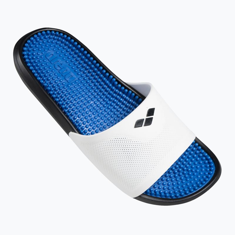 Klapki arena Marco white/cyan/black 9
