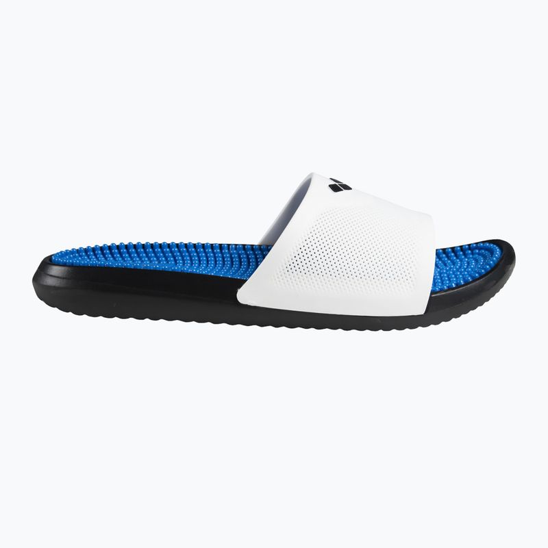 Klapki arena Marco white/cyan/black 10