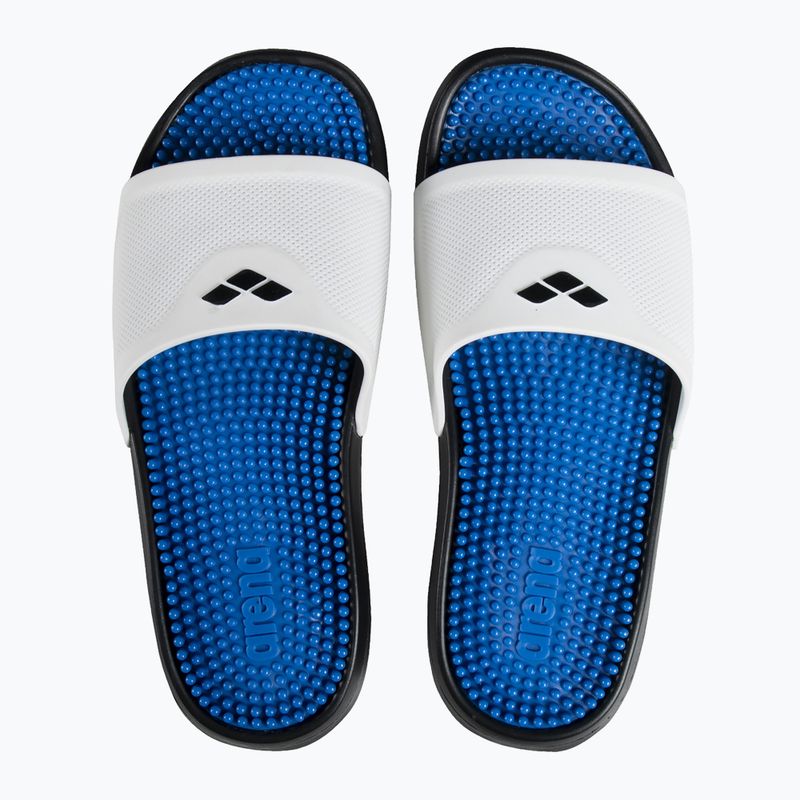 Klapki arena Marco white/cyan/black 11