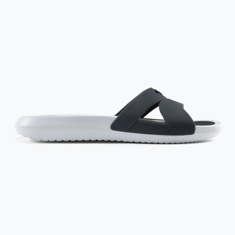 Klapki damskie arena Nina white/dark grey/black 2