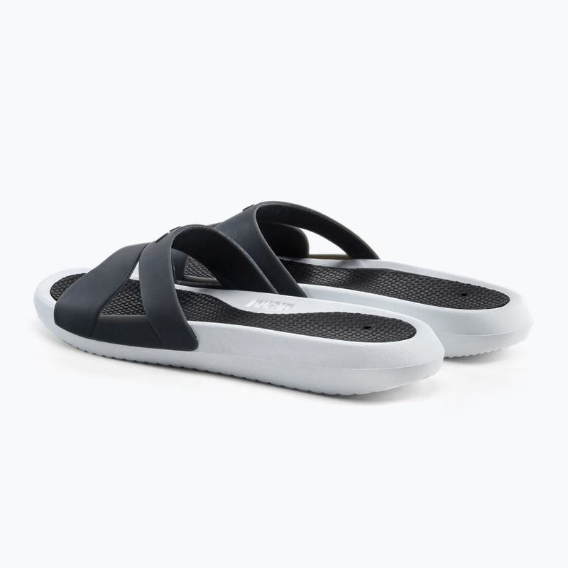 Klapki damskie arena Nina white/dark grey/black 3
