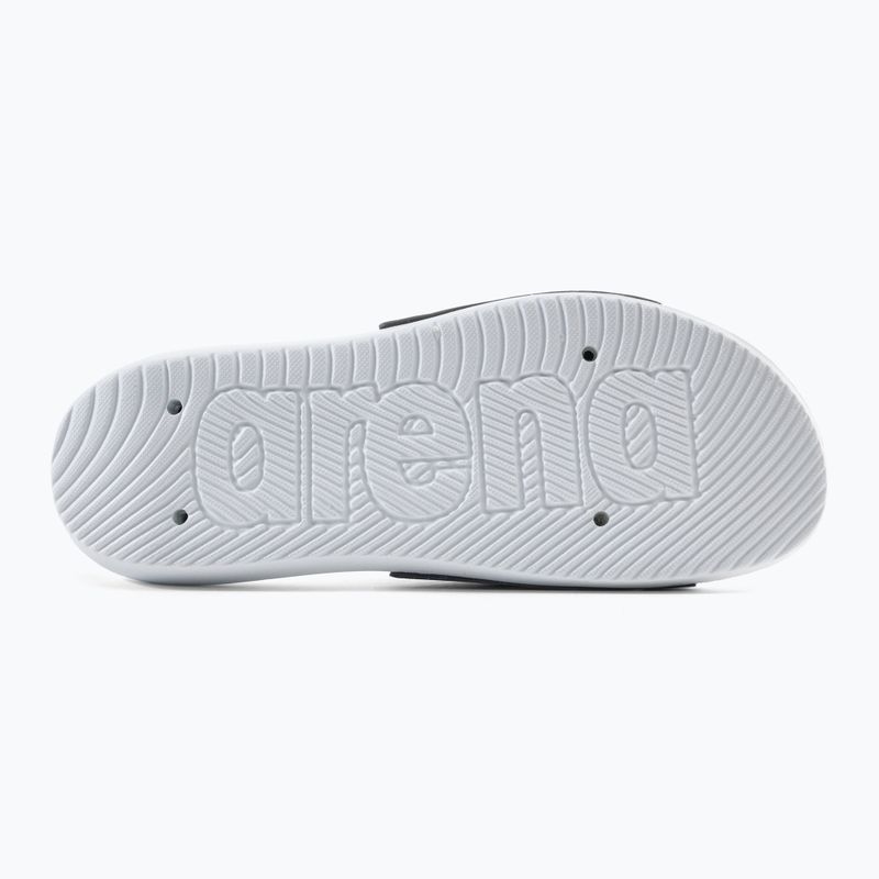 Klapki damskie arena Nina white/dark grey/black 4