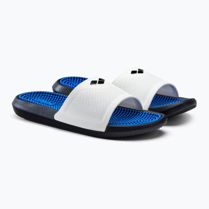 Klapki arena Marco white/cyan/black 5