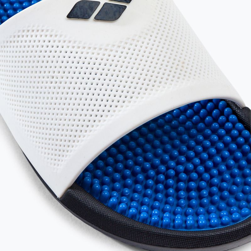 Klapki arena Marco white/cyan/black 7