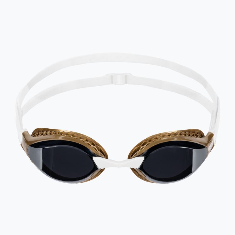 Okulary do pływania arena Air-Speed Mirror silver/gold 2