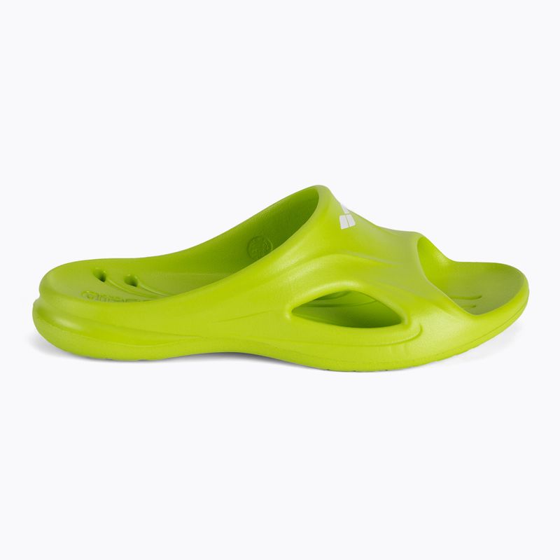 Klapki dziecięce arena Hydrosoft II Hook lime 2