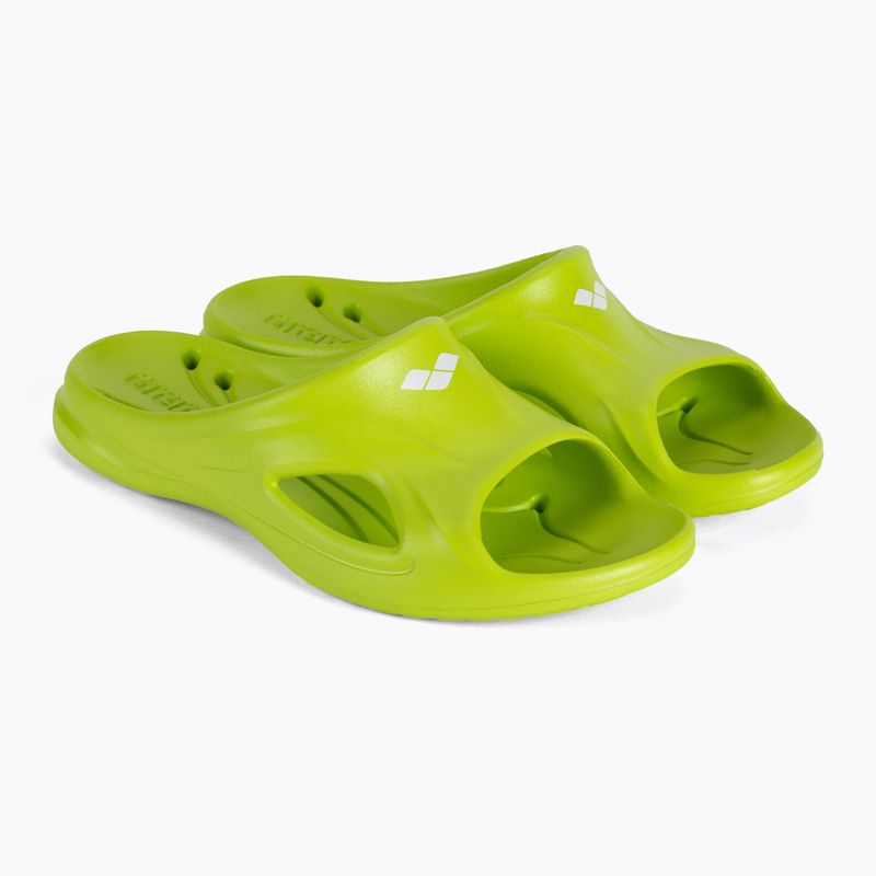 Klapki dziecięce arena Hydrosoft II Hook lime 5