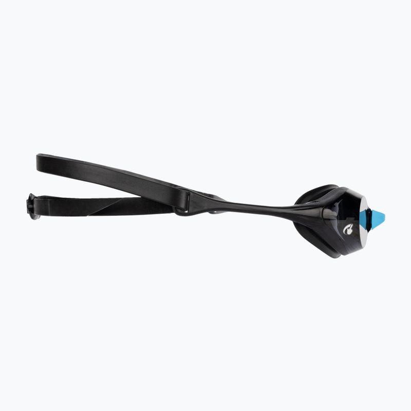 Okulary do pływania arena Cobra Swipe dark smoke/black/blue 3