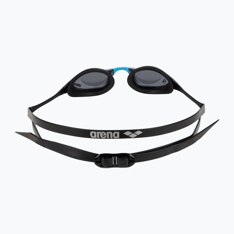 Okulary do pływania arena Cobra Swipe dark smoke/black/blue 5