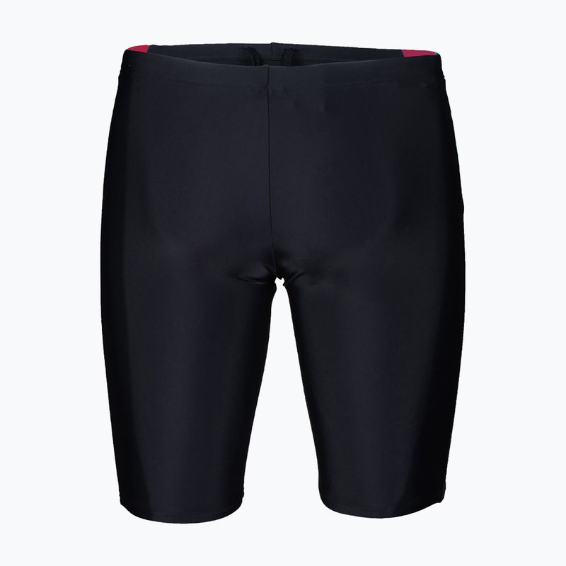 Jammery pływackie męskie arena Threefold Jammer black/black/anguria 5