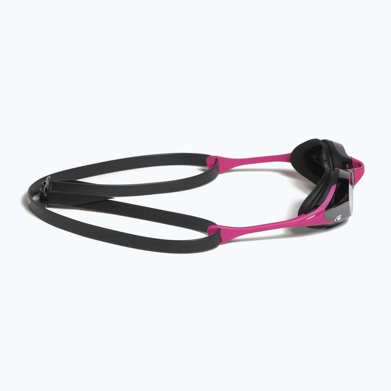 Okulary do pływania arena Cobra Swipe Mirror silver/pink 3