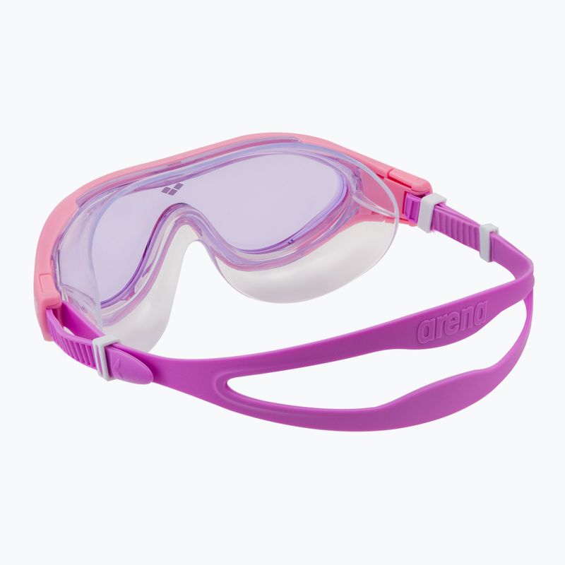 Maska do pływania dziecięca arena The One Mask pink/ pink/ violet 4