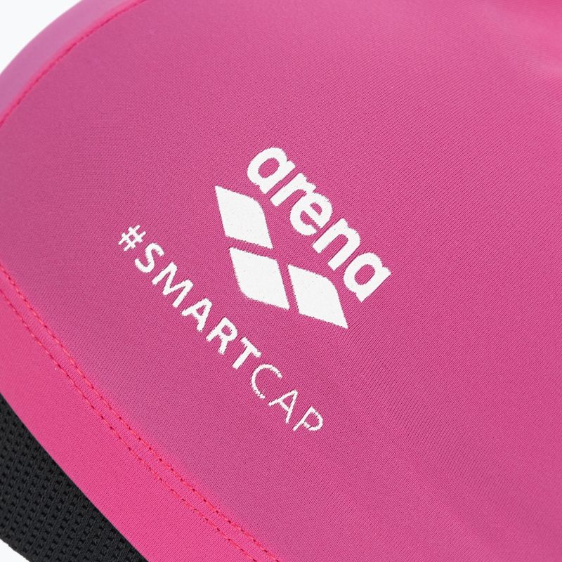 Czepek pływacki damski arena SmartCap fuchsia 3