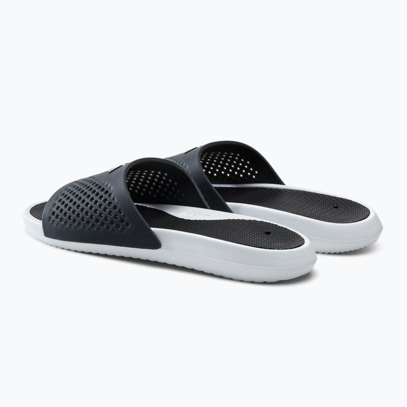 Klapki męskie arena Bruno white/black/grey 3