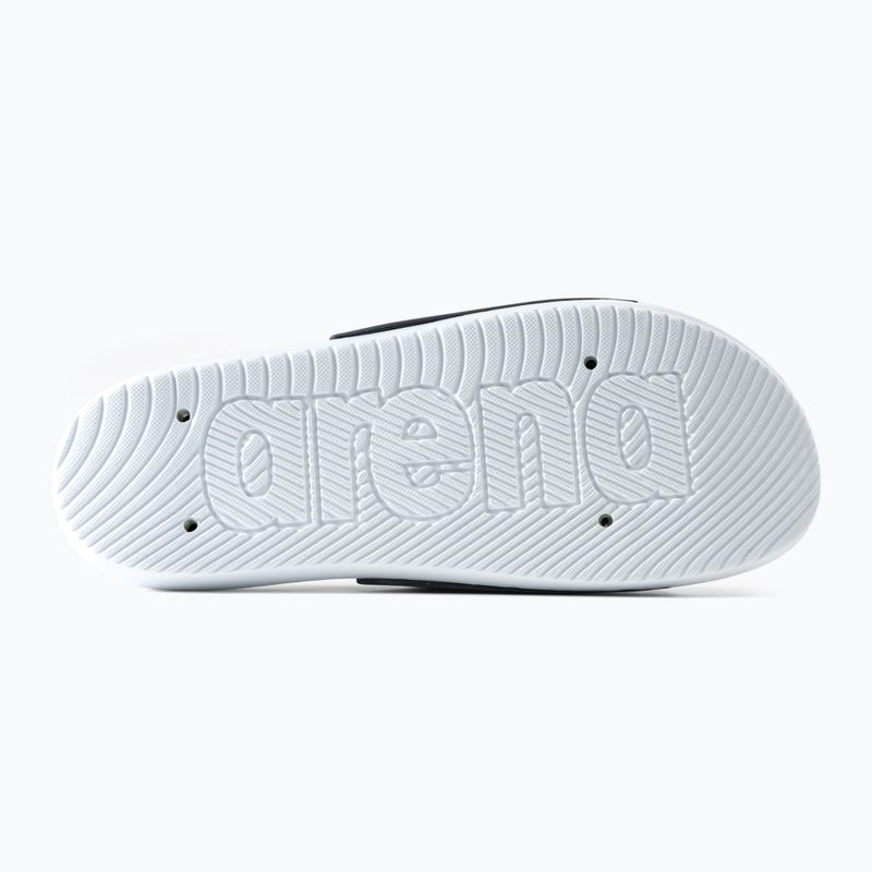 Klapki męskie arena Bruno white/black/grey 4