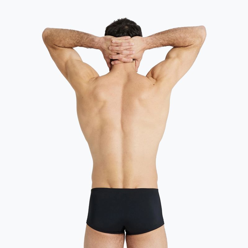 Bokserki pływackie męskie arena Team Swim Low Waist Short Solid black/white 5