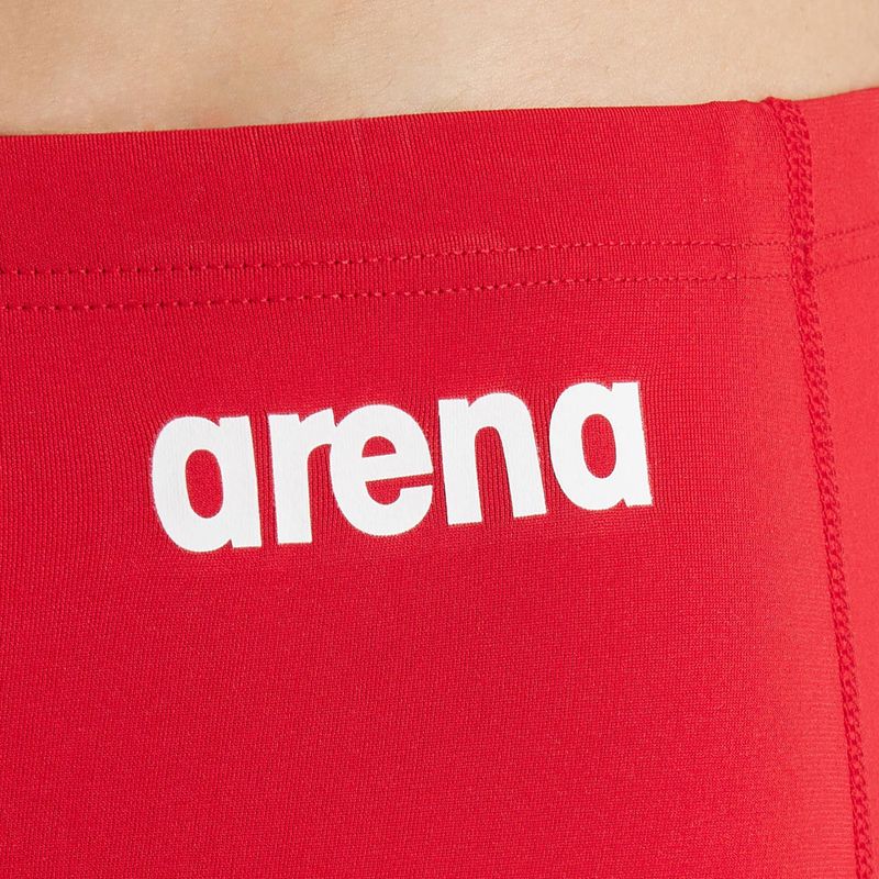 Bokserki pływackie męskie arena Team Swim Low Waist Short Solid red/white 7