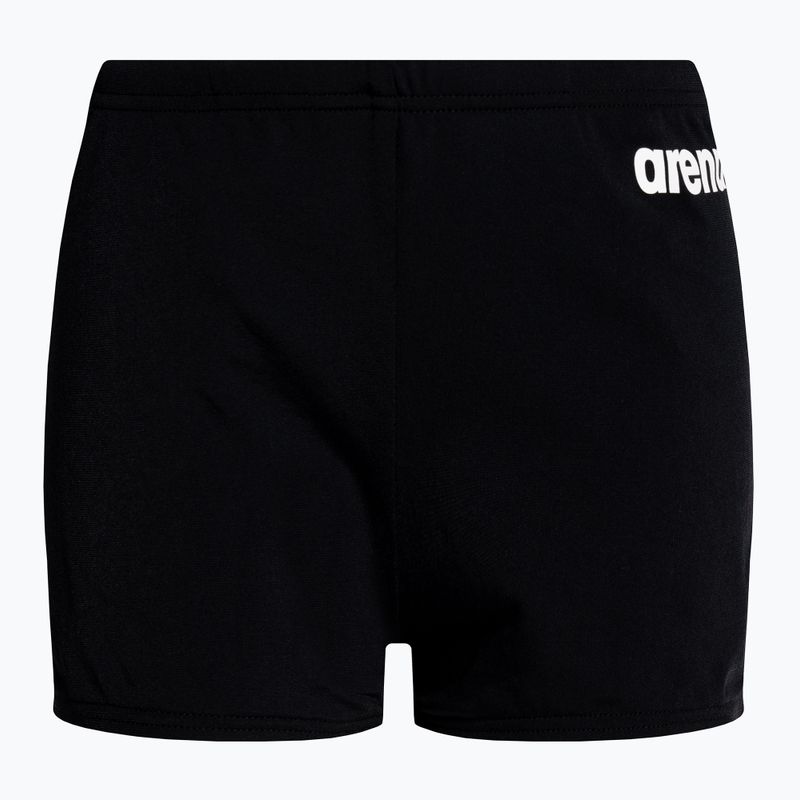 Bokserki pływackie dziecięce arena Team Swim Short Solid black/white