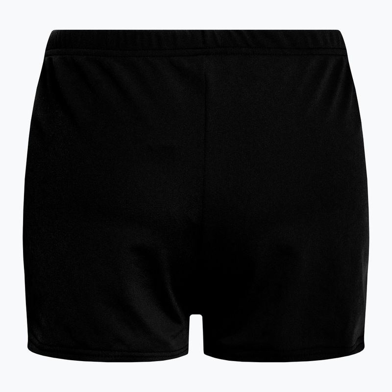 Bokserki pływackie dziecięce arena Team Swim Short Solid black/white 2