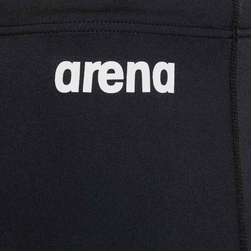 Bokserki pływackie męskie arena Team Swim Low Waist Short Solid black/white 3