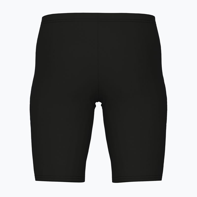 Jammery kąpielowe dziecięce arena Team Swim Jammer Solid black/white 2