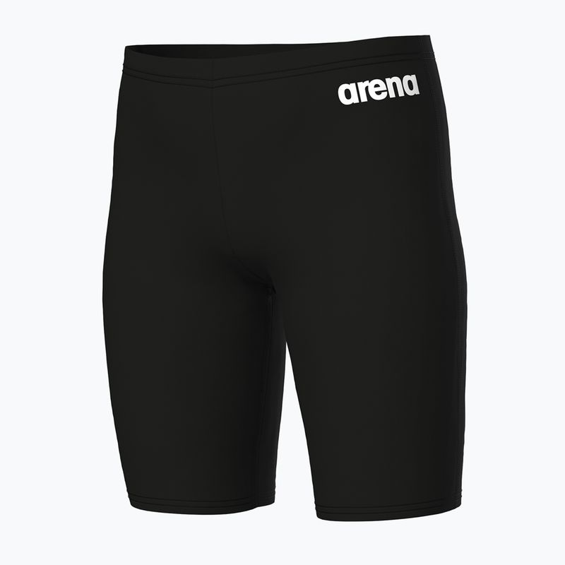 Jammery kąpielowe dziecięce arena Team Swim Jammer Solid black/white 3