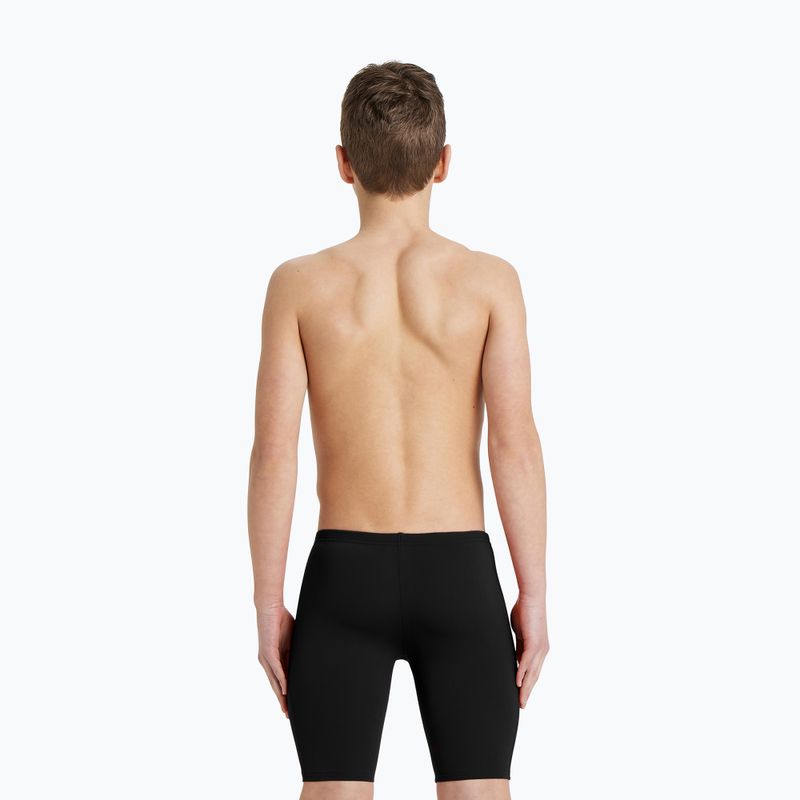 Jammery kąpielowe dziecięce arena Team Swim Jammer Solid black/white 7