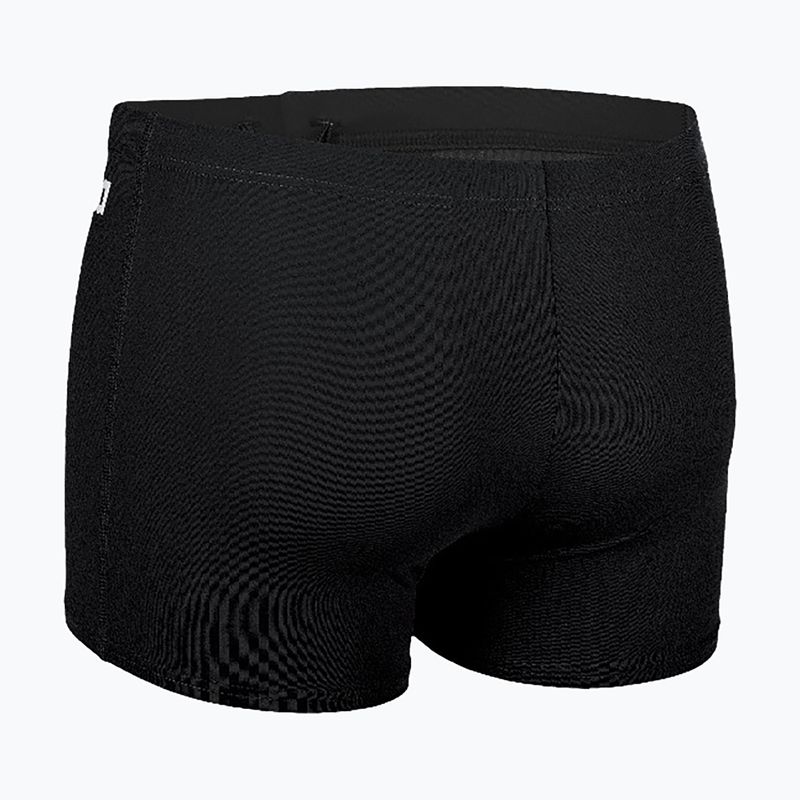 Bokserki pływackie Arena Team Swim Short Solid black/white 2