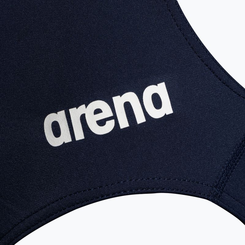 Strój pływacki jednoczęściowy damski arena Team Swimsuit Challenge Solid navy/white 3