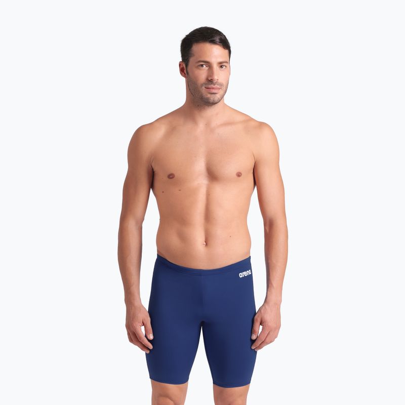 Jammery pływackie męskie arena Team Swim Jammer Solid navy/white 5
