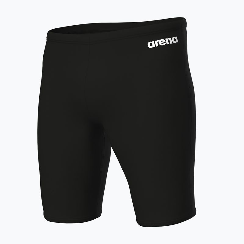 Jammery pływackie męskie arena Team Swim Jammer Solid black/white 3
