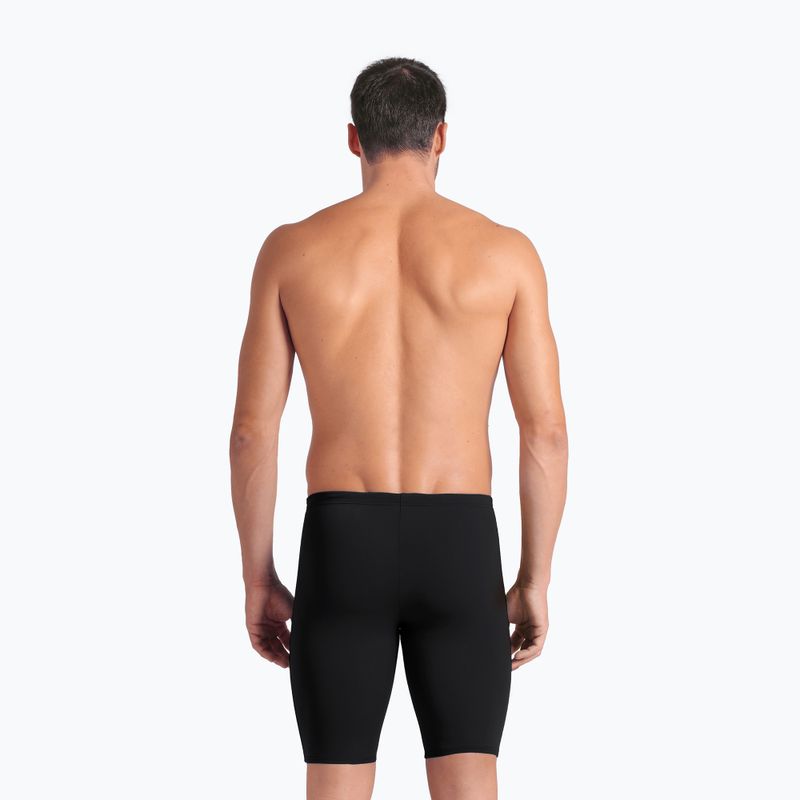 Jammery pływackie męskie arena Team Swim Jammer Solid black/white 7