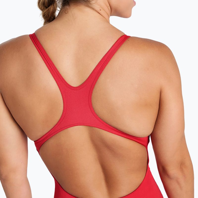 Strój pływacki jednoczęściowy damski arena Team Swim Pro Solid red/white 9