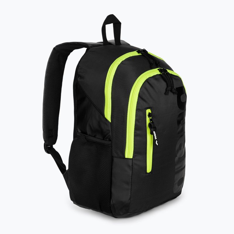 Plecak arena Spiky III 30 l dark smoke/neon yellow 2