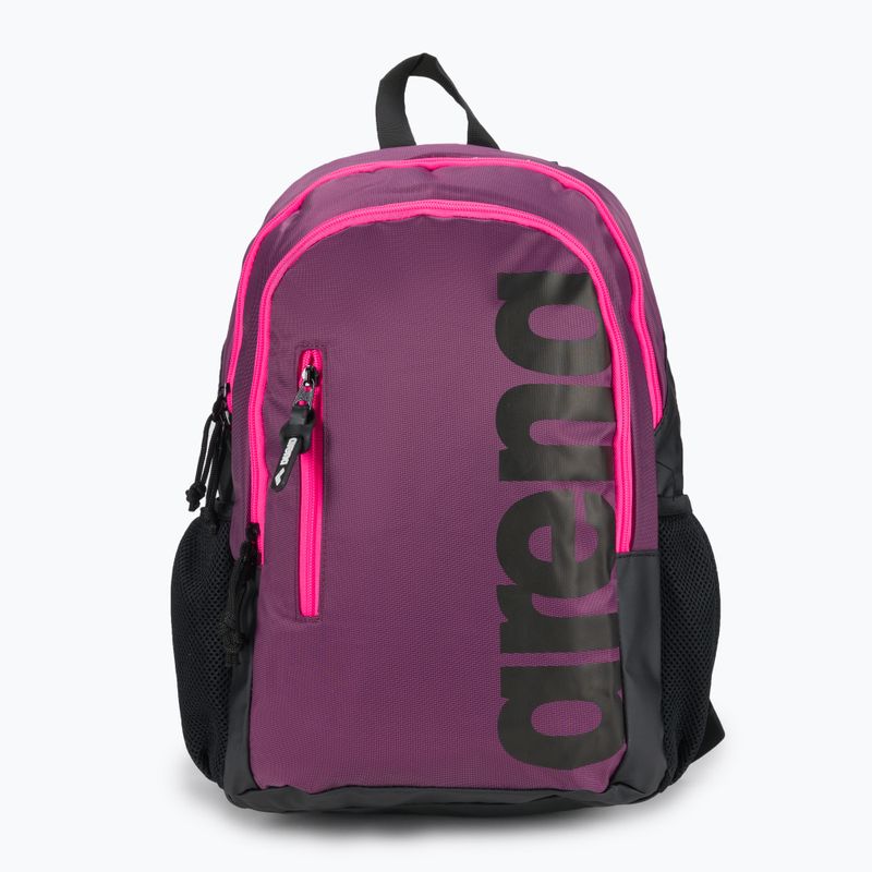 Plecak pływacki arena Spiky III 30 l plum/neon pink 2