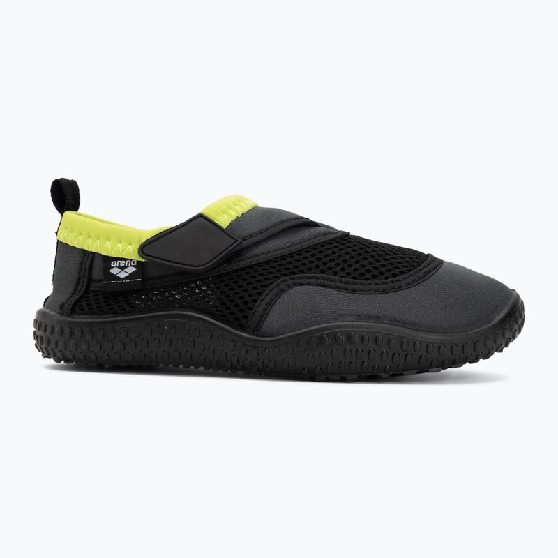 Buty do wody arena Watershoes dark grey/lime 2