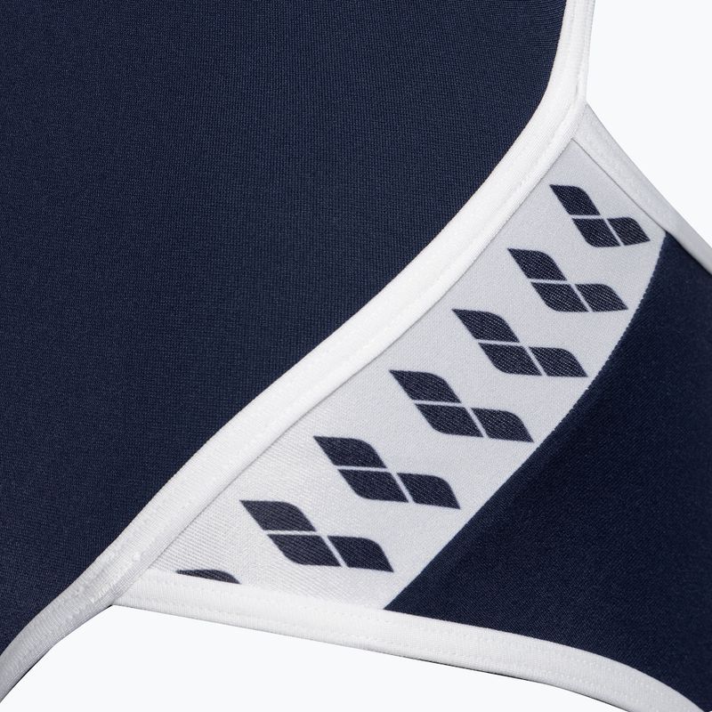 Strój pływacki jednoczęściowy damski arena Icons Super Fly Back Solid navy/white 4