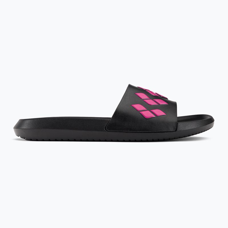 Klapki arena Urban diamonds black/pink 2