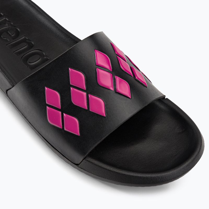 Klapki arena Urban diamonds black/pink 7