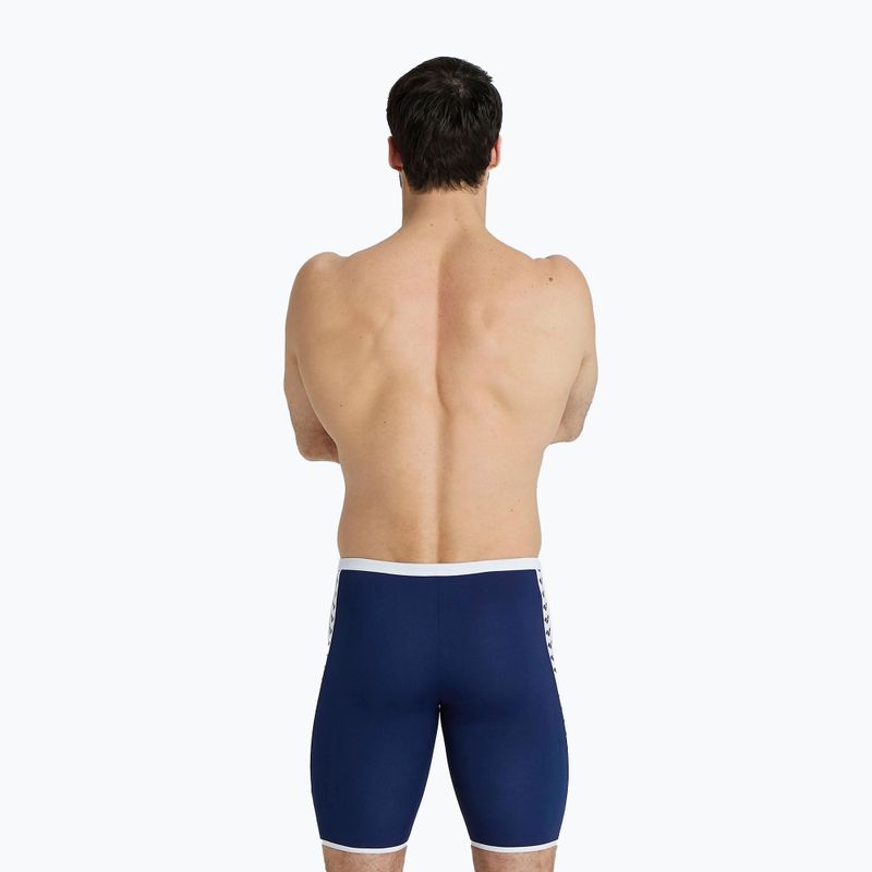 Jammery kąpielowe męskie arena Icons Swim Jammer Solid navy/white 5