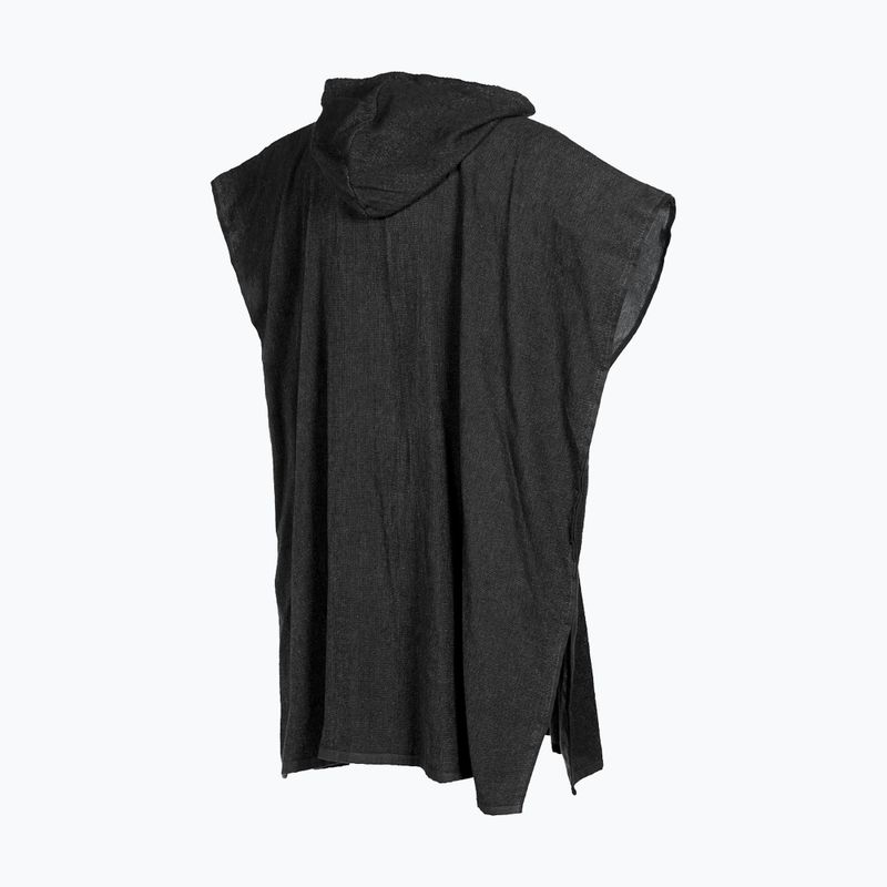 Ponczo arena Big Logo Hooded mélange dark grey/grey 3