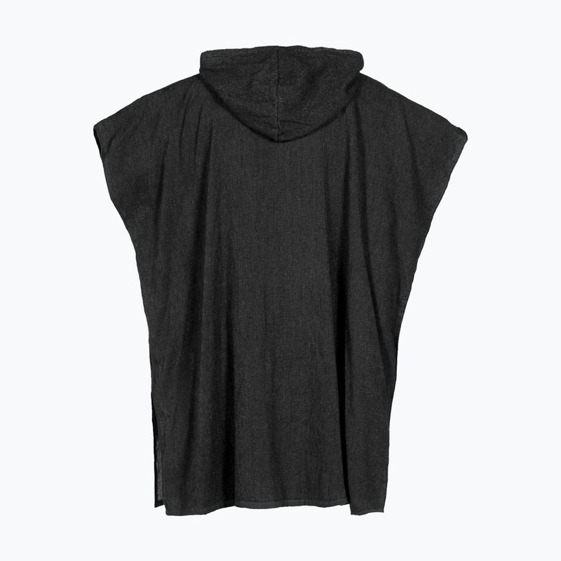 Ponczo arena Big Logo Hooded mélange dark grey/grey 4