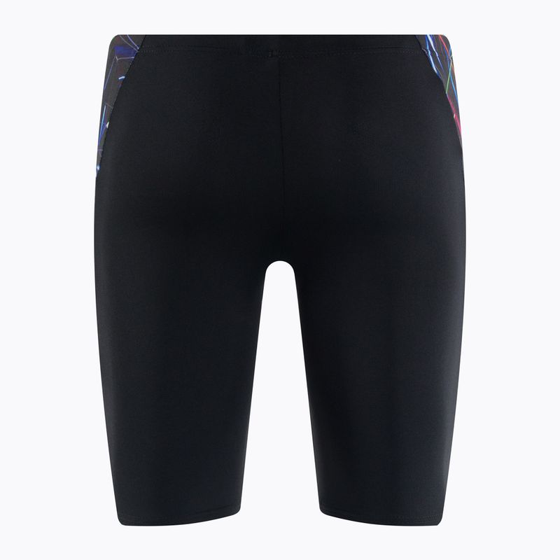 Jammery pływackie męskie arena Allover Jammer black/multi 2