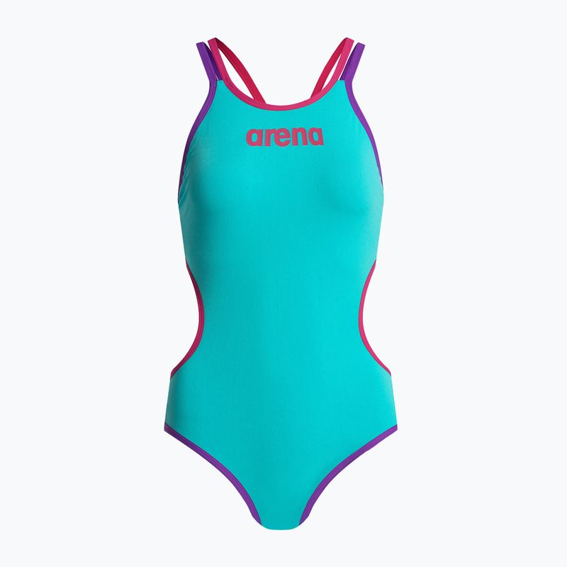 Strój pływacki jednoczęściowy damski arena One Double Cross Back One Piece martinica