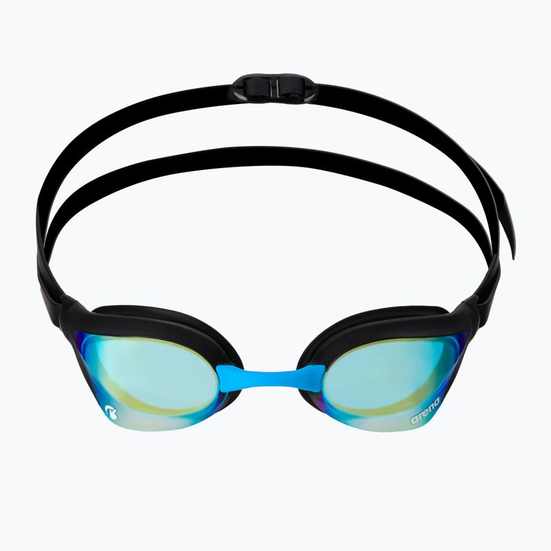 Okulary do pływania arena Cobra Core Swipe Mirror aqua/black 2