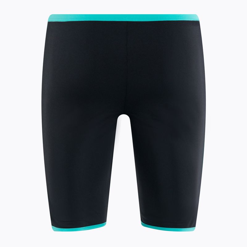 Jammery pływackie męskie arena Icons Swim Jammer Logo black/white/blue diamond 2