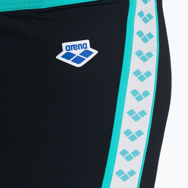 Jammery pływackie męskie arena Icons Swim Jammer Logo black/white/blue diamond 3