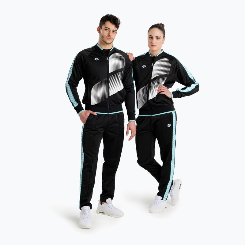 Bluza arena Relax IV Team Logo black/white/blue diamond