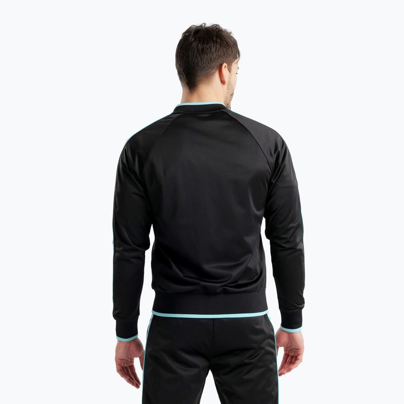 Bluza arena Relax IV Team Logo black/white/blue diamond 3