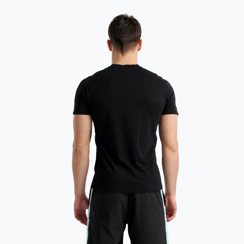 Koszulka arena Team Logo black/white/blue diamond 3
